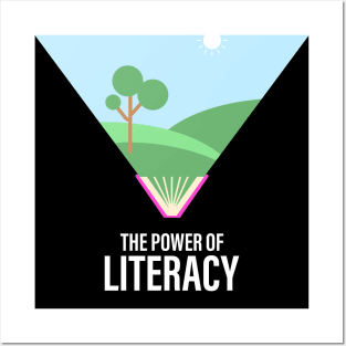 The power of literacy Posters and Art